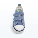 Keten Cırt Cırtlı Bebek Spor Ayakkabı Kot Mavi