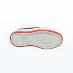 Boğazlı Bağcıklı Günlük Bebek Spor Ayakkabısı Beyaz