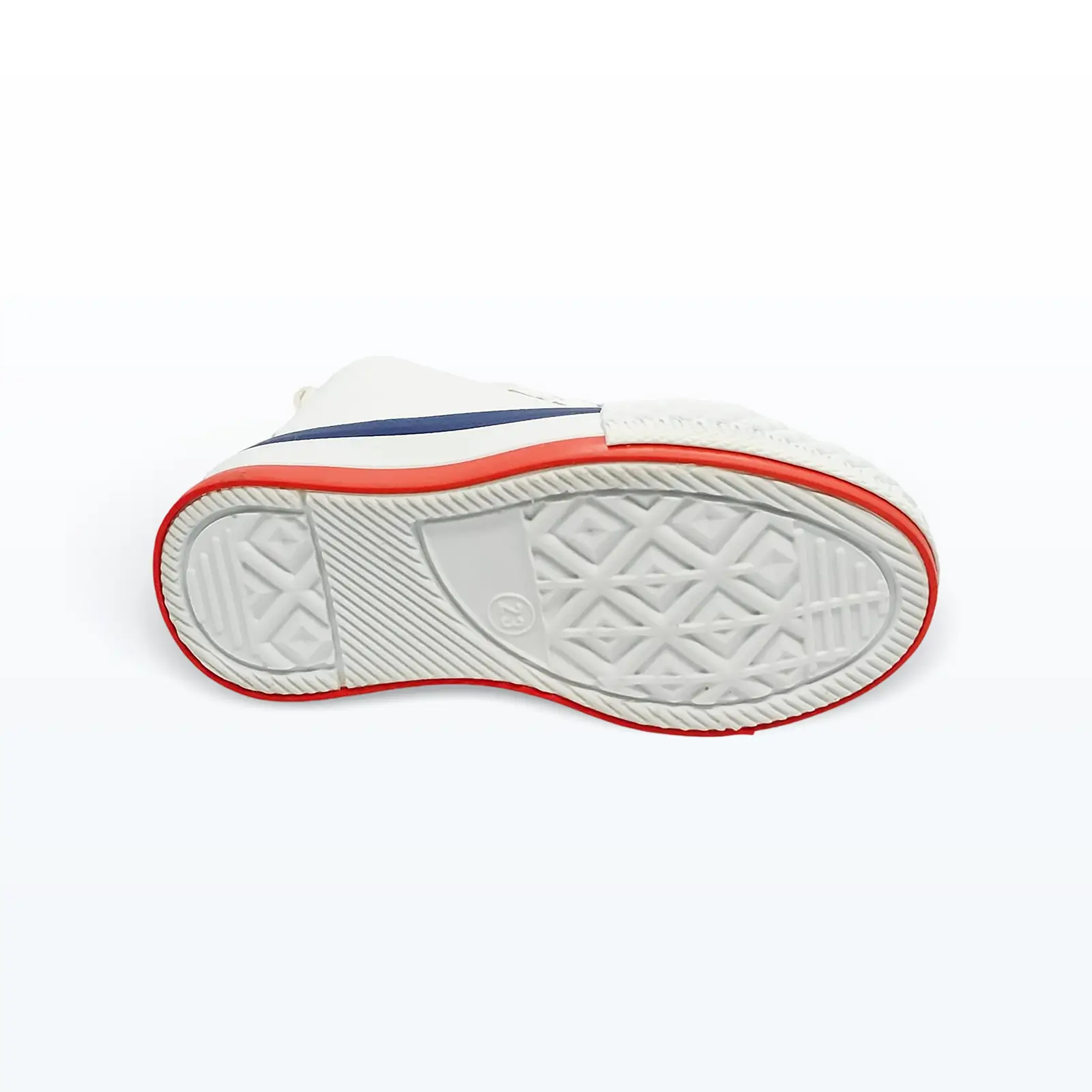 Boğazlı Bağcıklı Günlük Bebek Spor Ayakkabısı Beyaz Boğazlı Bağcıklı Günlük Bebek Spor Ayakkabısı Beyaz