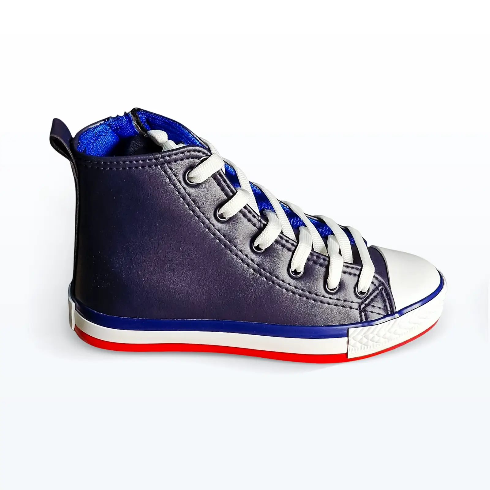 Bağcıklı Casual Bilekli Spor Ayakkabı Lacivert Bağcıklı Casual Bilekli Spor Ayakkabı Lacivert