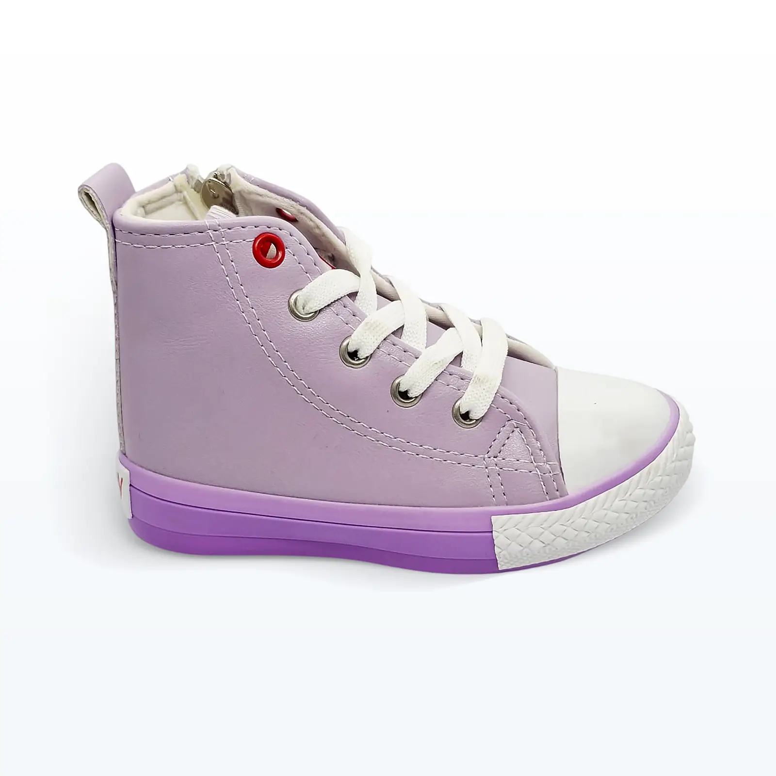 Bağcıklı Casual Bilekli Spor Ayakkabı Lila Bağcıklı Casual Bilekli Spor Ayakkabı Lila