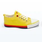 Filet Keten Bağcıklı Ayakkabı Sarı