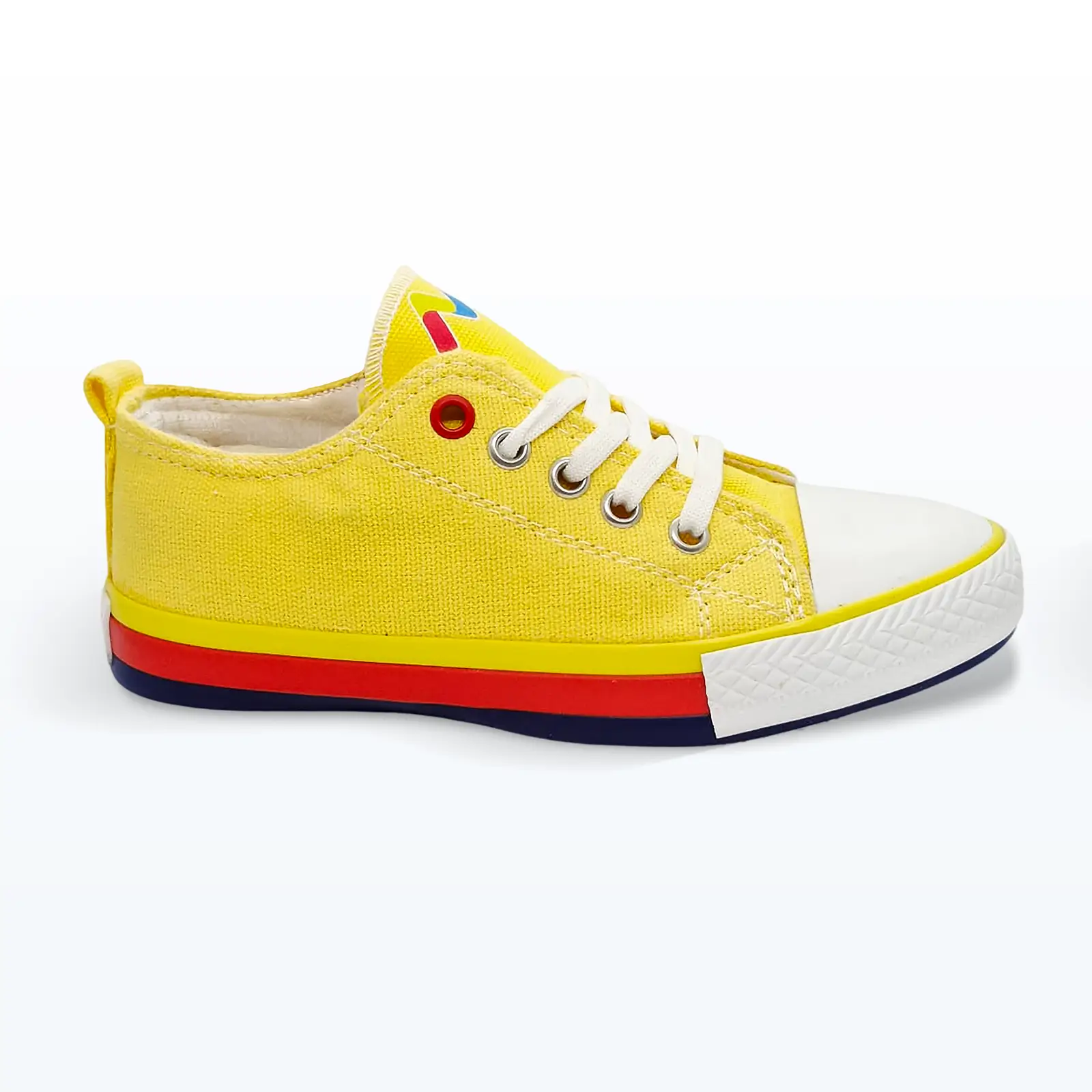 Filet Keten Bağcıklı Ayakkabı Sarı Filet Keten Bağcıklı Ayakkabı Sarı