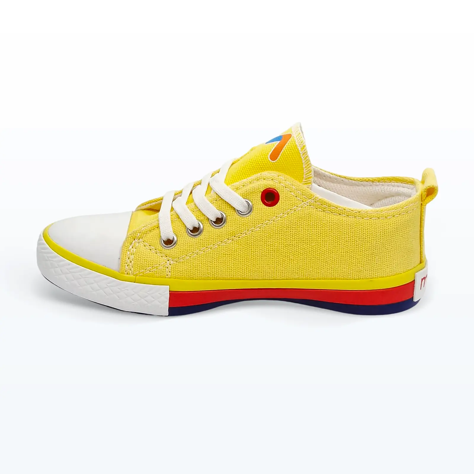 Filet Keten Bağcıklı Ayakkabı Sarı Filet Keten Bağcıklı Ayakkabı Sarı