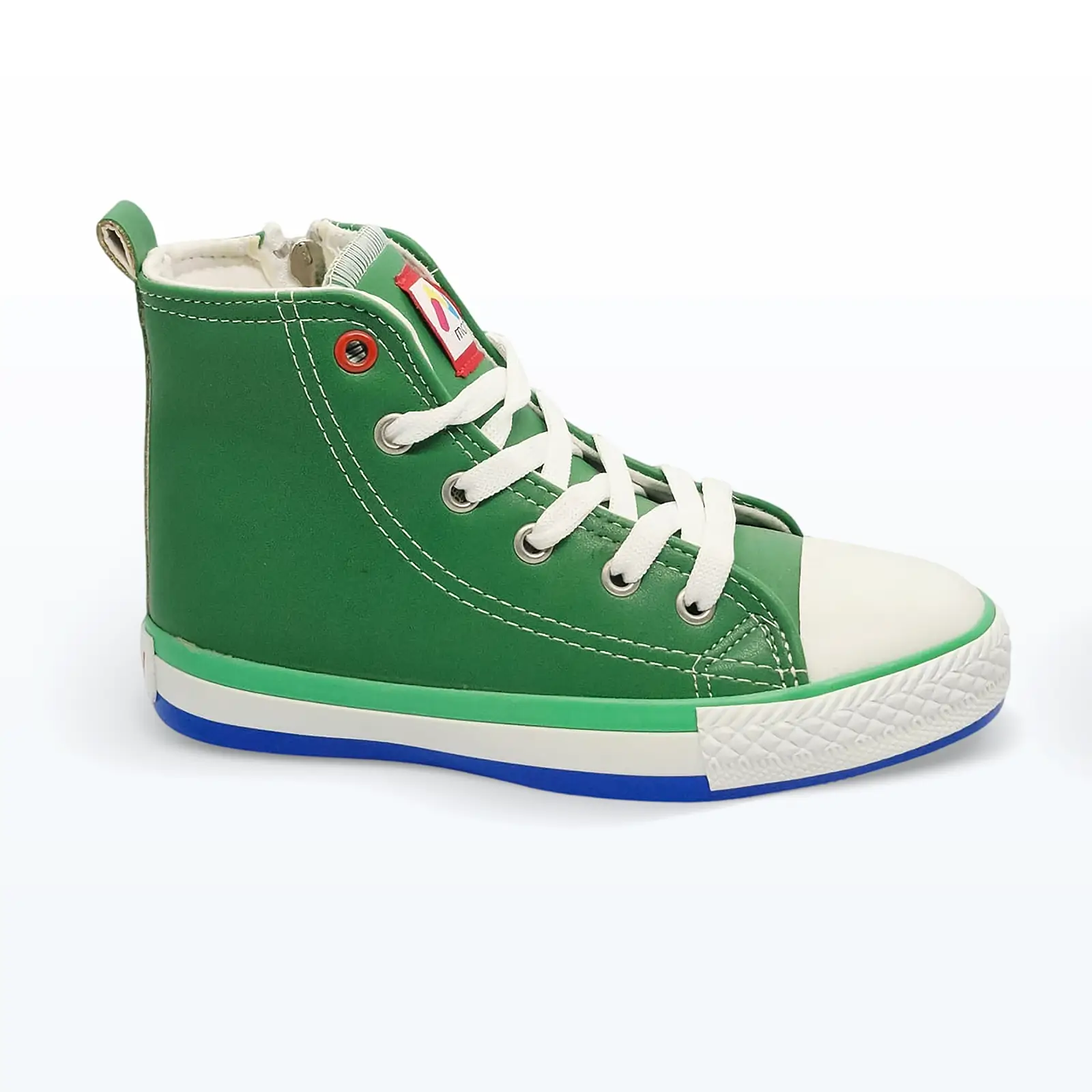 Bağcıklı Fermuarlı Casual Bilekli Spor Ayakkabı Yeşil Bağcıklı Fermuarlı Casual Bilekli Spor Ayakkabı Yeşil