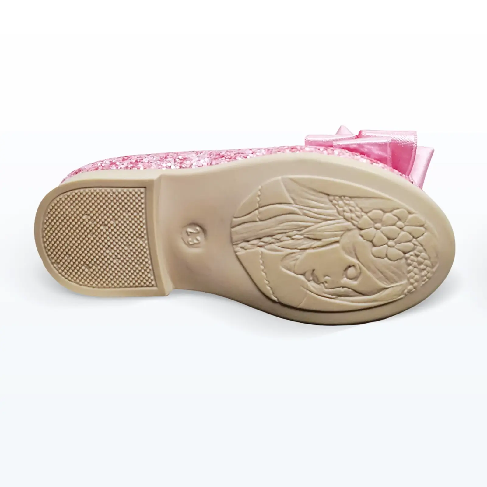 Babet Fiyonklu Bebek Ayakkabısı Pembe Babet Fiyonklu Bebek Ayakkabısı Pembe