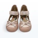 Bilek Takviyeli Babet Bebek Ayakkabısı Pudra