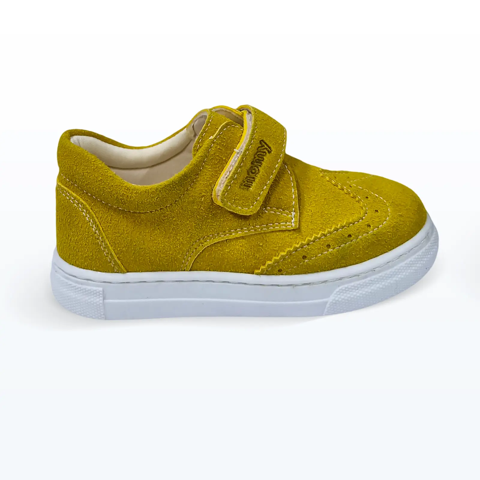 Cırt Cırtlı Tek Bantlı Casual Bebek Spor Ayakkabı Siyah Sarı Cırt Cırtlı Tek Bantlı Casual Bebek Spor Ayakkabı Siyah Sarı