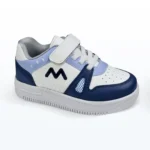 Cırt Cırtlı Bağcıklı Spor Ayakkabı Beyaz