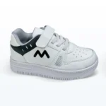 Cırt Cırtlı Bağcıklı Spor Ayakkabı Siyah