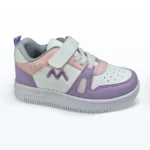 Cırt Cırtlı Bağcıklı Spor Ayakkabı Siyah