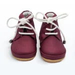 Deri Bağcıklı Bilekten Bağlı İlk Adım Ayakkabı Dore