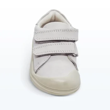 Deri Cırt Cırtlı Çift Bantlı İlk Adım Ayakkabı