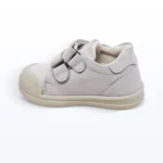 Deri Cırt Cırtlı Çift Bantlı İlk Adım Ayakkabı