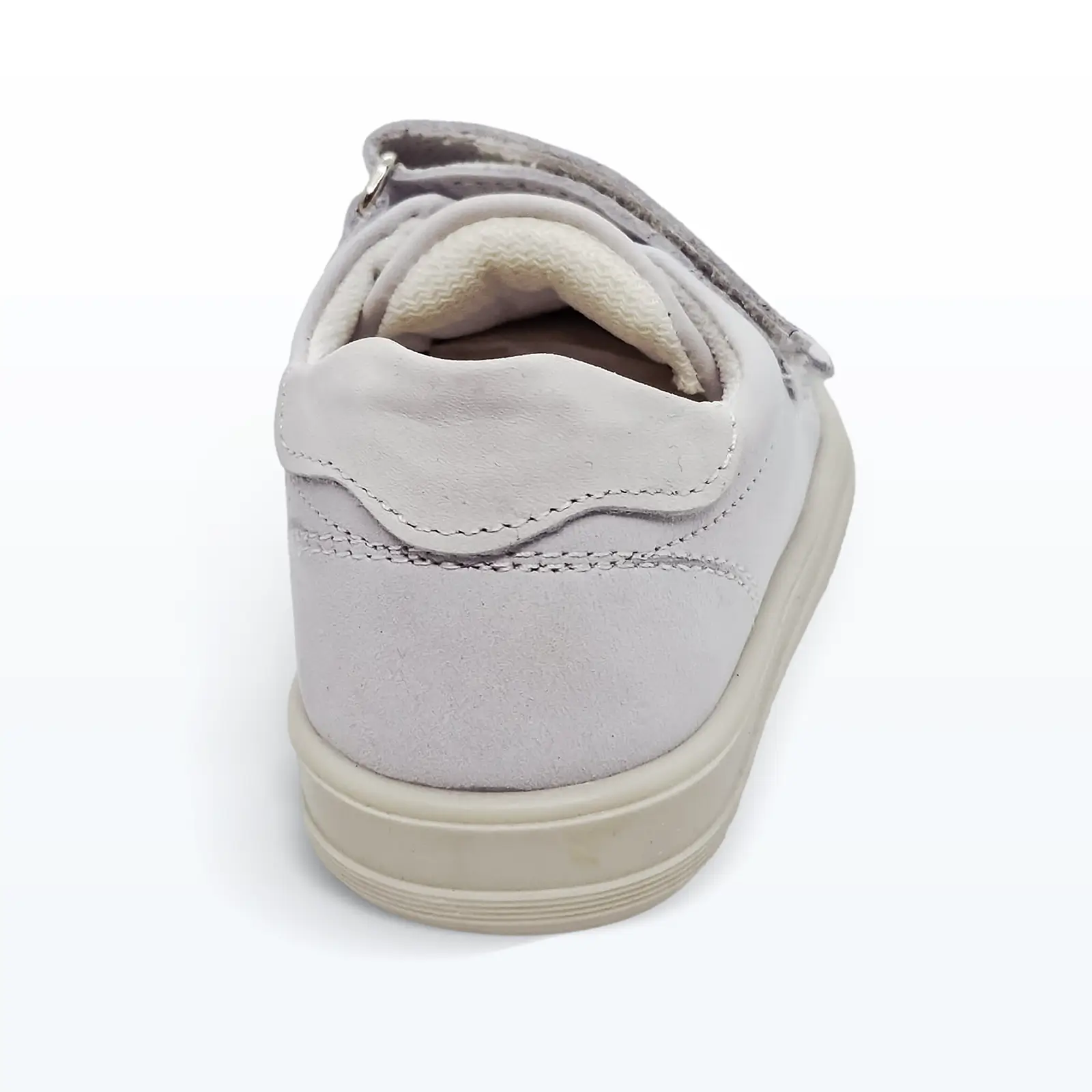 Deri Cırt Cırtlı Çift Bantlı İlk Adım Ayakkabı Deri Cırt Cırtlı Çift Bantlı İlk Adım Ayakkabı