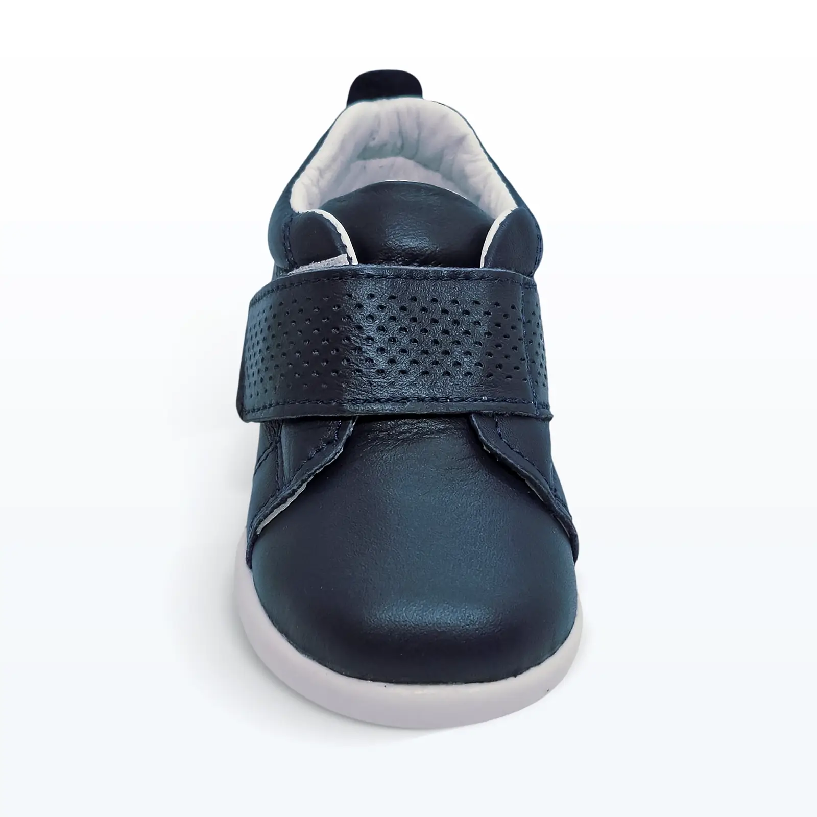 Deri Cırt Cırtlı Kalın Tek Bantlı İlk Adım Ayakkabı Lacivert Deri Cırt Cırtlı Kalın Tek Bantlı İlk Adım Ayakkabı Lacivert