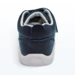 Deri Cırt Cırtlı Kalın Tek Bantlı İlk Adım Ayakkabı Lacivert