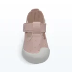 Cırt Cırtlı Önden Bantlı İlk Adım Ayakkabı Pudra