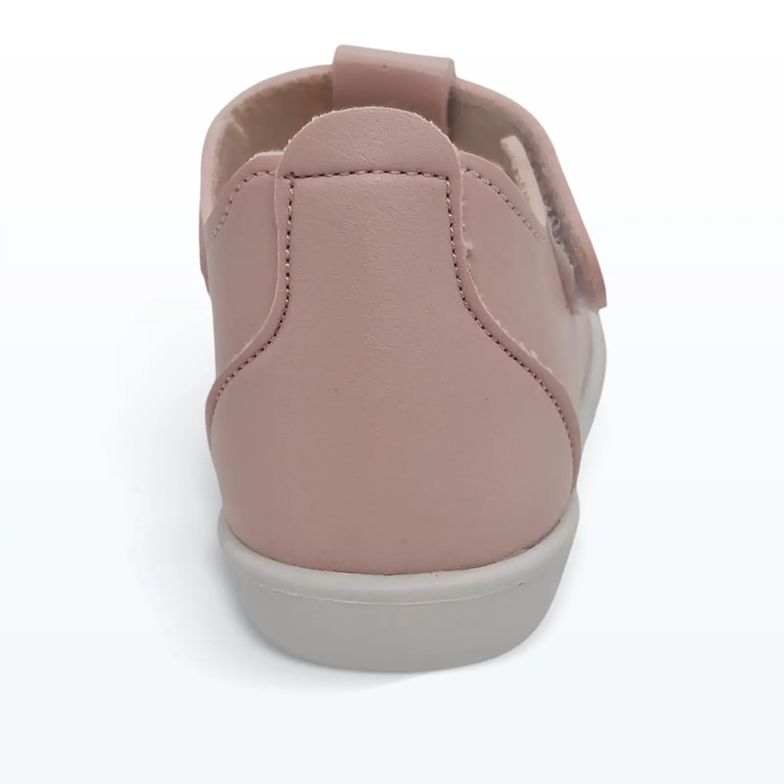 Cırt Cırtlı Önden Bantlı İlk Adım Ayakkabı Pudra Cırt Cırtlı Önden Bantlı İlk Adım Ayakkabı Pudra