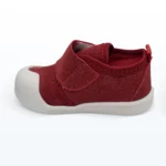 Cırt Cırtlı Önden Kalın Bantlı İlk Adım Ayakkabı Pudra