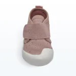 Cırt Cırtlı Önden Kalın Bantlı İlk Adım Ayakkabı Pudra