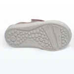 Cırt Cırtlı Önden Kalın Bantlı İlk Adım Ayakkabı Pudra