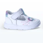 Deri Cırt Cırtlı İlk Adım Ayakkabısı Lame