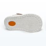 Deri Cırt Cırtlı İlk Adım Ayakkabısı Lame