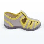 Cırt Cırtlı Delikli Patik Kreş Yuva Ayakkabısı Panduf Lacivert