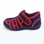 Cırt Cırtlı Delikli Patik Kreş Yuva Ayakkabısı Panduf Lacivert