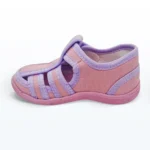 Cırt Cırtlı Delikli Patik Kreş Yuva Ayakkabısı Panduf Lacivert