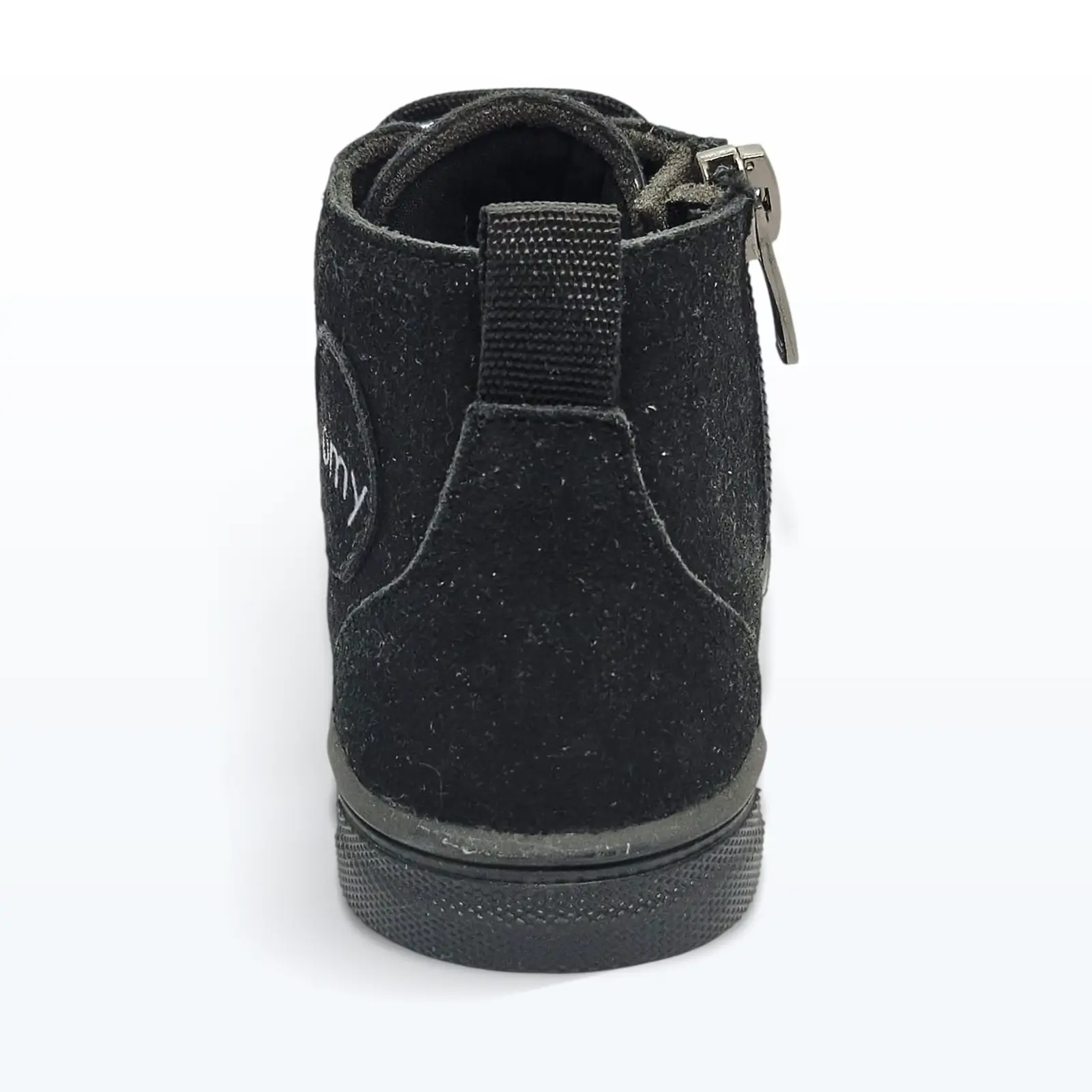 Bağcıklı Fermuarlı Bebek Botu Siyah Bağcıklı Fermuarlı Bebek Botu Siyah