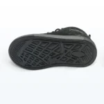 Bağcıklı Fermuarlı Bebek Botu Siyah